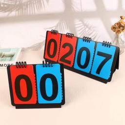 Placar Flip Cards para Esportes, Placar Manual, Contador para Treinadores de Beisebol Tênis Bola Basquete Futebol Voleibol - Image 3