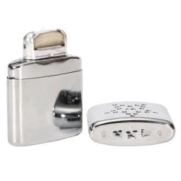 Aquecedor portátil da mão do combustível com bolsa Aquecedores de mão de metal padrão Aquecedor catalítico reutilizável para pesca ao ar livre, inverno - Image 5