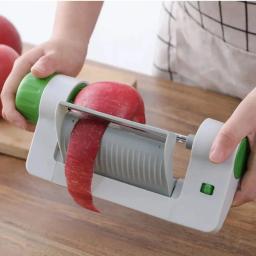 Faca De Rolo De Rabanete De Maçã, Fatiador De Vegetais, Salada Hot Pot, Kung Fu Potato Chip Mold Tools, Gadgets De Cozinha Doméstica - Image 1