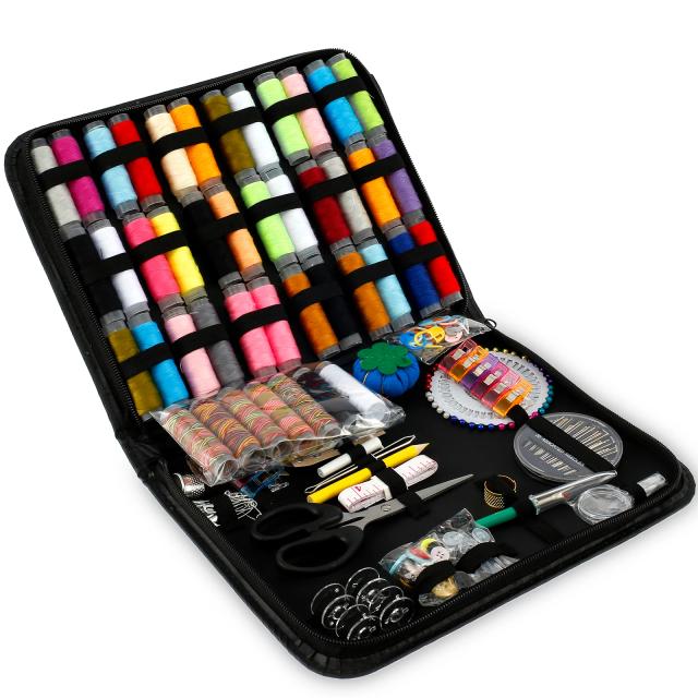 Kit Completo de Costura com 226 Peças para Quilting, Bordado e DIY