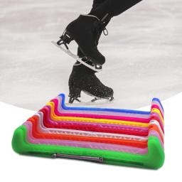 2 pçs capa lâmina skate gelo protetores lâmina skate com ajustável para hóquei 69hd - Image 1