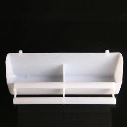 Alimentador de grande capacidade estendido para pássaros, comida caixa, gaiola de estimação, alimentação água papagaio, pombo, mynah Dropship - Image 2