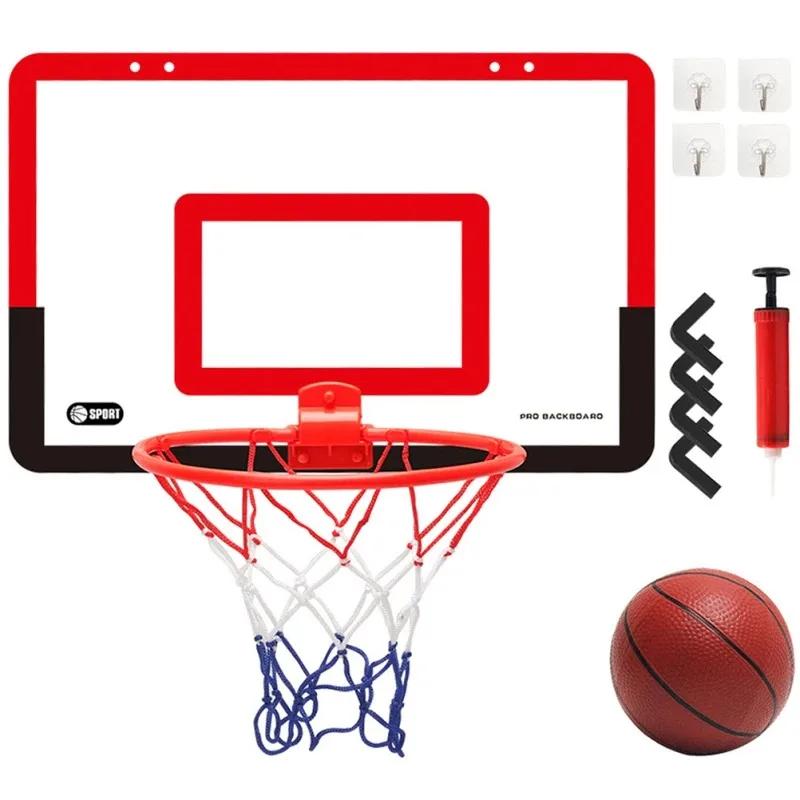 Mini WC Indoor Basketball Set para Crianças, Moldura de parede, Jogo Divertido Seguro para Crianças, Cesta de Levantamento em Pé, Presente - Image 1