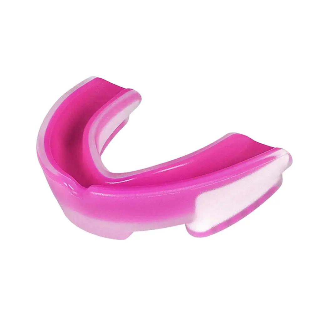Protetor de dentes infantil Mouthguard, Protetor bucal, Cinta de dentes, Basquete, Rúgbi, Boxe, Bucal, Esporte - Image 1