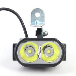 Farol LED para Scooter Elétrico e E-bike, Luz Externa Da Bicicleta, Elementos De Ciclismo, 36V, 48V, 60V - Image 5