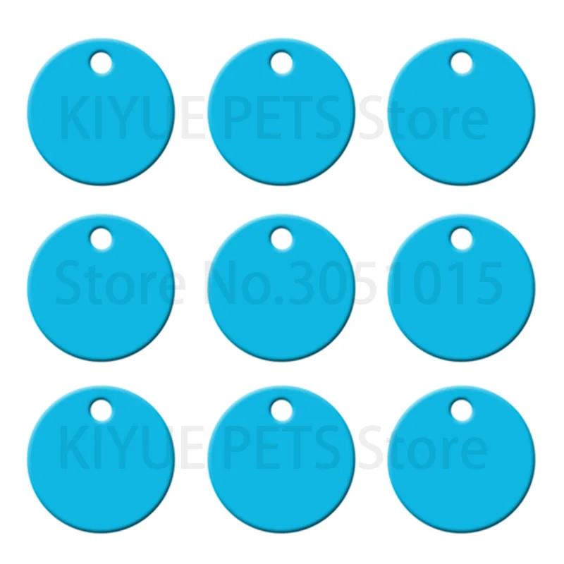 Personalizado gravado Dog ID Tags, alumínio anodização NamePlate, Pet ID Tag, charme personalizado, atacado, 100pcs - Image 1