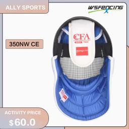 WSFENCING-Máscara de esgrima para adultos e crianças, Equipamento de esgrima certificado CE, Capacete EDC, 350NW - Image 3