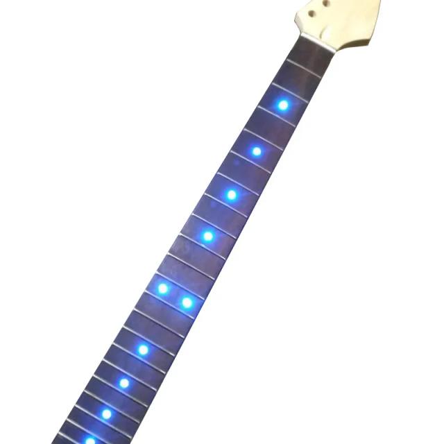 Guitarra Elétrica com 22 Trastes, Inlay de LED e Tampo em Rosewood - Acessórios de Alta Qualidade para seu Instrumento Musical