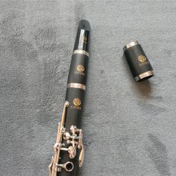 JUPITER-Clarinete profissional com caso, B-Flat Tune, alta qualidade, instrumentos de sopro, tubo preto, acessórios, JCL-700SQ, novo - Image 2