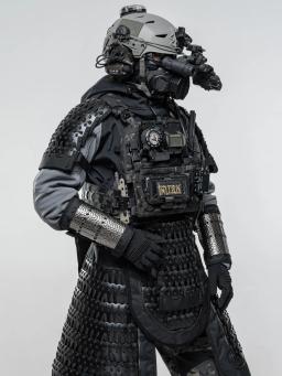 TRN-Saco De Armadura De Ombro De Aço Inoxidável, Airsoft Paintball Engrenagem De Proteção, Proteção De Metal, Tático - Image 2