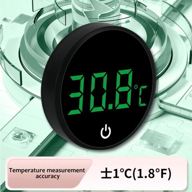 Termômetro Digital para Aquário com Display LED e Botão Embutido - Medidor de Temperatura com Bateria Inclusa