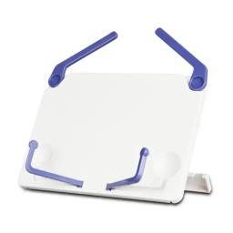1x portátil estante de leitura ajustável livro suporte livro receita prateleira dobrável titular organizador para música pontuação receita tablet - Image 5