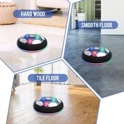 Bola de futebol LED Hover - Bola de treinamento de energia aérea jogando futebol jogo interno ao ar livre - presentes de aniversário para crianças - futebol - Image 5