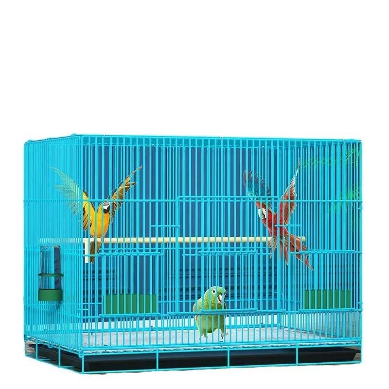 Outdoor Iron Bird Cage, Extra Large Parrot Breeding, barato, por atacado, 76x45x46cm - Image 1
