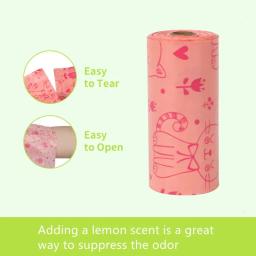 EPI-Biodegradável Pet Lixo Bag, Poop Dog Bags, Dog Poop Bag Dispenser, Suprimentos de limpeza - Image 4