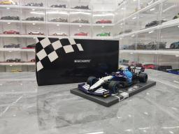 Minichamps-Brinquedo estático do modelo do carro do metal, Simulação de edição limitada, Edição limitada, Metal, F1, Williams #6, 1:18, F1, 2021, FW43B - Image 6