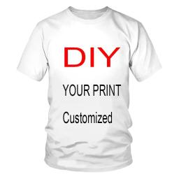 T-shirt impressa em 3D para adultos e crianças, regata personalizada, personalização DIY, esportes casuais, festa de rua, corpo inteiro - Image 2