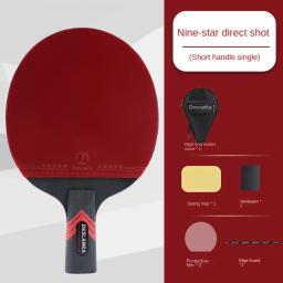 Raquete de tênis de mesa profissional única raquete 7 estrelas 9 estrelas competição de carbono alta salto raquete de tênis de mesa ping pong paddle - Image 6