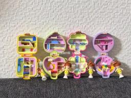Bandai Polly Pocket Series 2 Caixa de Tesouro Charme Reimpressão 4pcs Figura de Ação Modelo Presentes Decoração Em Estoque - Image 5