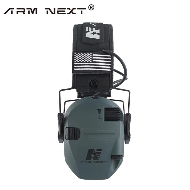 Protetor Auditivo Eletrônico Earmuff Ativo para Airsoft e Caça - Redução de Ruído e Conforto Superior