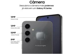 Smartphone Samsung Galaxy S24 FE 128GB Grafite 5G 8GB RAM 6,7" Câm. Tripla + Selfie 10MP - Image 5
