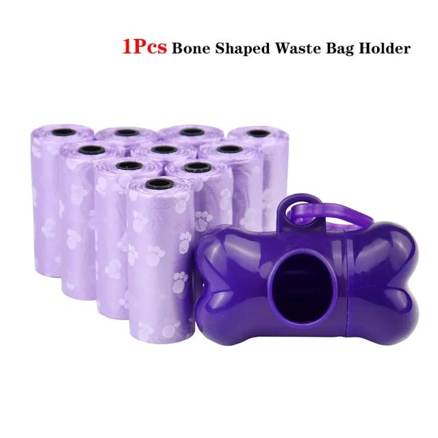 Saco de Lixo Monocromático e Saco de Cocô Portátil para Cães - Praticidade e Limpeza para Donas de Casa e Passeios com  Pets