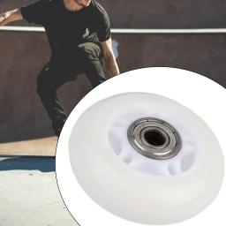 Rodas de skate de hóquei em linha ao ar livre 64mm 70mm 72mm alta elasticidade com rolamento glitter rodas deslizantes sapatos de patinação - Image 4