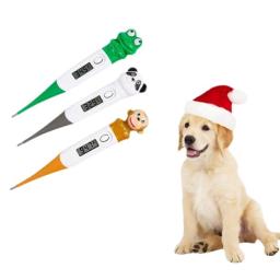 Termômetro eletrônico portátil dos desenhos animados, Produtos seguros de cabeça macia, Acessórios veterinários, Pet Medical Equipment, Suprimentos de ferramentas - Image 2