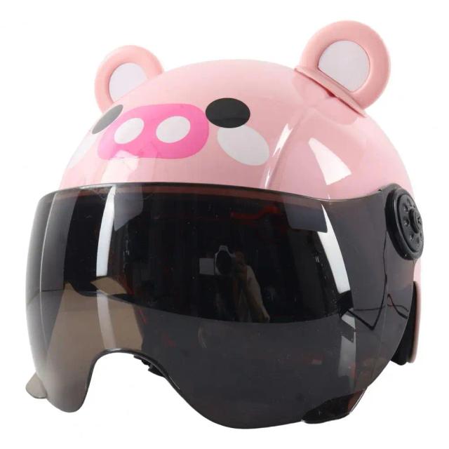 Capacete de Ciclismo Infantil com Design Adorável e Alta Absorção de Choque