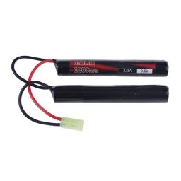 Nimh 2/3a bateria, 8s borboleta nimh, 9,6 v, 1600mAh, com conector mini tamiya para armas de airsoft mp5 m4 g36c m110 sr25 m249 - Image 2
