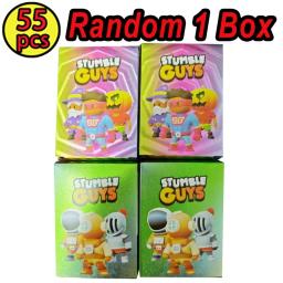 Shiny Gold e Silver Foil Shiny Coleção Cartões, Stumble Guys, Anime Jogo de Tabuleiro, Flash Figure, Trading Card, Aniversário e Presente de Natal, 55PCs por Conjunto - Image 5