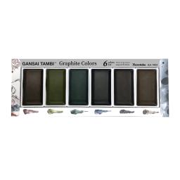 Pigment-conjunto de tinta para water, material de pintura, 6 cores, pigmento fosco, suprimento de arte para artistas - Image 6