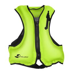 Jaqueta salva-vidas inflável para adultos, colete flutuante, esportes aquáticos, surf, mergulho, jaqueta de segurança flutuante - Image 4