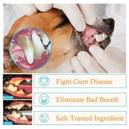 Dedo de limpeza oral para pet, Cuidados dentários profundos, Suprimentos para cães e gatos, Remoção de placa simples e conveniente - Image 4
