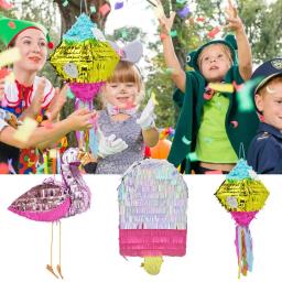 Pinhata cônica pequena e colorida, como lembrancinhas para festas de aniversário, festas escolares, decorações de aniversário, celebrações engraçadas e adereços - Image 2