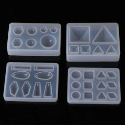 Resina UV Artesanato Fazendo Molde, Molde epóxi cristal para artesanato DIY, geométrica para Triângulo Patch Decorações, Silicone Dropship - Image 1