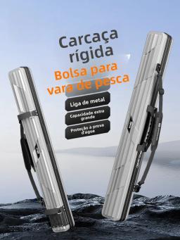 Bennu 2025 Nova Bolsa para Vara de Pesca com Casco Rígido, Estojo de Armazenamento de ande Capacidade para Equipamentos de ... - Image 1