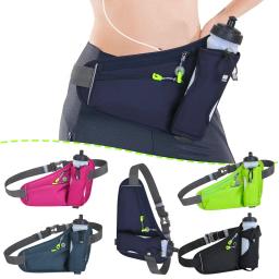 Bolsa de cinto de hidratação esportiva para homens e mulheres, cintura com suporte para garrafa d'água, loção de gelo - Image 6