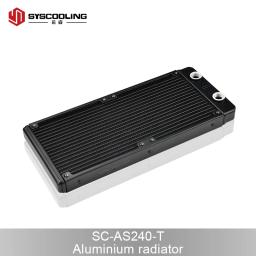 Syscooling water cooling kit for PC soft tube compatible Intel AMD CPU socket with GPU water block 240mm radiator - Image 4