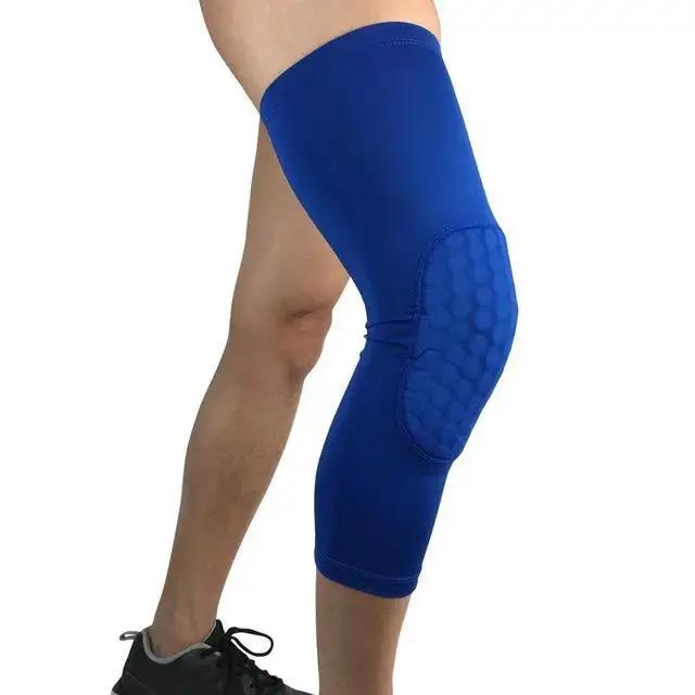 Compressão Joelheiras para Voleibol, Basquete, Ginásio De Treinamento, Protetor De Apoio Do Joelho, Futebol Shin Guards, 1Pc - Image 1
