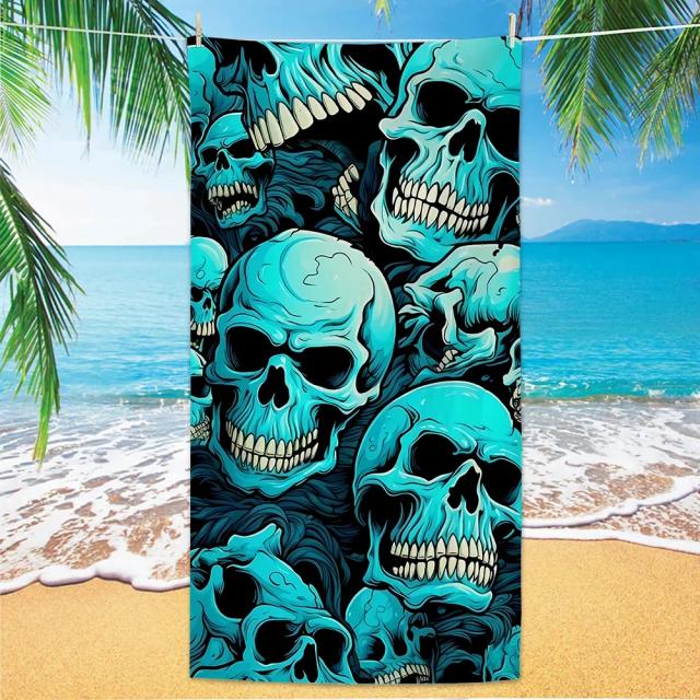Toalha de Praia Microfibra Anti-Areia 70x40cm