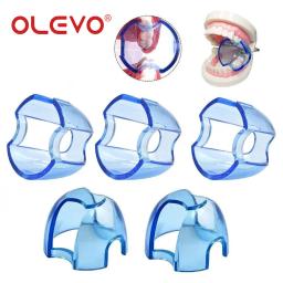 OLEVO-Abridor de boca dental para odontologia, Mordida Posterior Prop, Lip Retractor, Cheek Expander, Clear Blue, Odontologia Acessórios, 1 Pc, 2 Pcs - Image 2