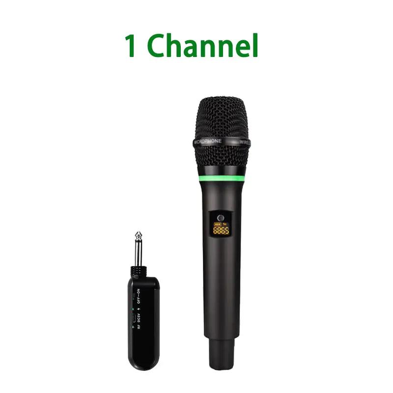YARMEE UHF Microfone Sem Fio Profissional Karaokê Condensador De Mão Megafone Mic Com Receptor De Bateria De Lítio Recarregável Para Cantar Guia De Turismo Promoção Reunião Jogos De Ensino - Image 1