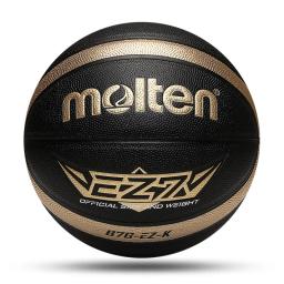 Bolas de basquete para homens fundidas, material PU, exterior e interior, partida esportiva, treinamento Topu, tamanho oficial 7, 6, 5, alta qualidade - Image 1