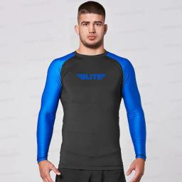 Camisas De Boxe MMA para Homens, MMA Rashguard, Jiu Jitsu, Manga Comprida, Camisas Respiráveis, MMA Vestuário, Ginásio Boxe Jersey, Bjj Rash Guard - Image 2