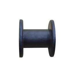 Grande Carretel De Bobinas De Plástico Vazio para DIY, Fio De Metal, Linha De Costura, Armazenamento De Roscas, Ferramentas De Fio, Branco e Preto, 5 PCs, 10PCs, 130mm - Image 3