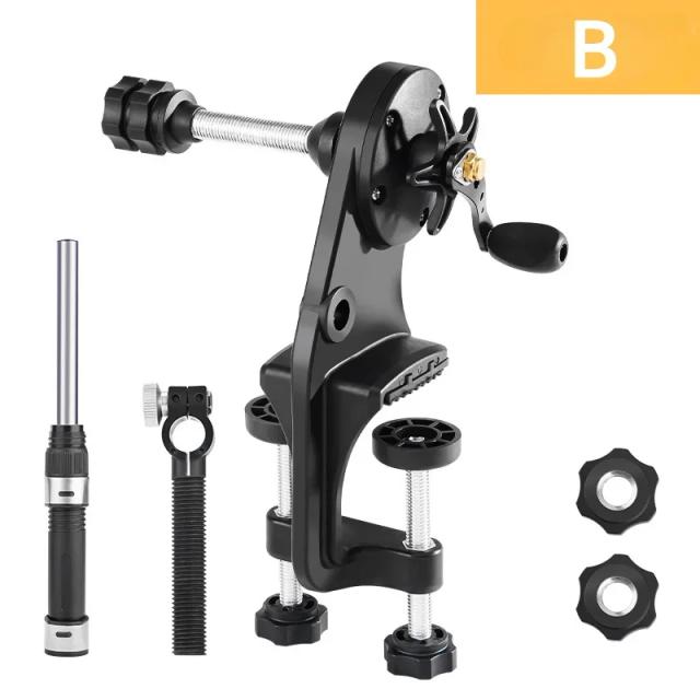 Conjunto Portátil de Enrolador de Linha para Pesca - Máquina para Baitcasting e Spinning Reel com Equipamento de Troca de Fios