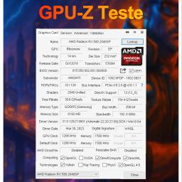 Radeon RX580 8G Placas Gráficas GDDR5 Placa de Vídeo DP DVI PCIE3.0x16 para Computador de Jogos Placa GPU RX 580 Completa Novo MAXSUN AMD - Image 5