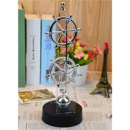 Máquina de movimento perpétuo de roda dupla avançada, bolas de pêndulo, presente educacional, dropship - Image 3