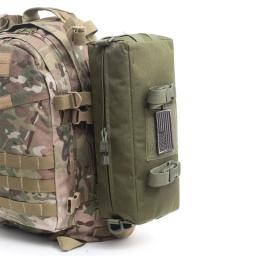 Bolsa Tática Molle para Caça e Paintball, Multi-Purpose, Grande Capacidade, Aumentar Bolsa, Short Trips Bag, Esportes ao ar livre - Image 6